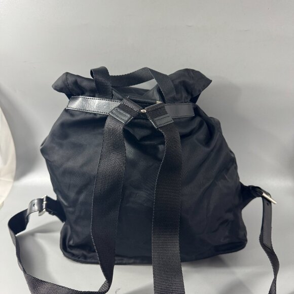 Prada Tessuto Black Nylon Backpack Bag - Picture 4 of 14
